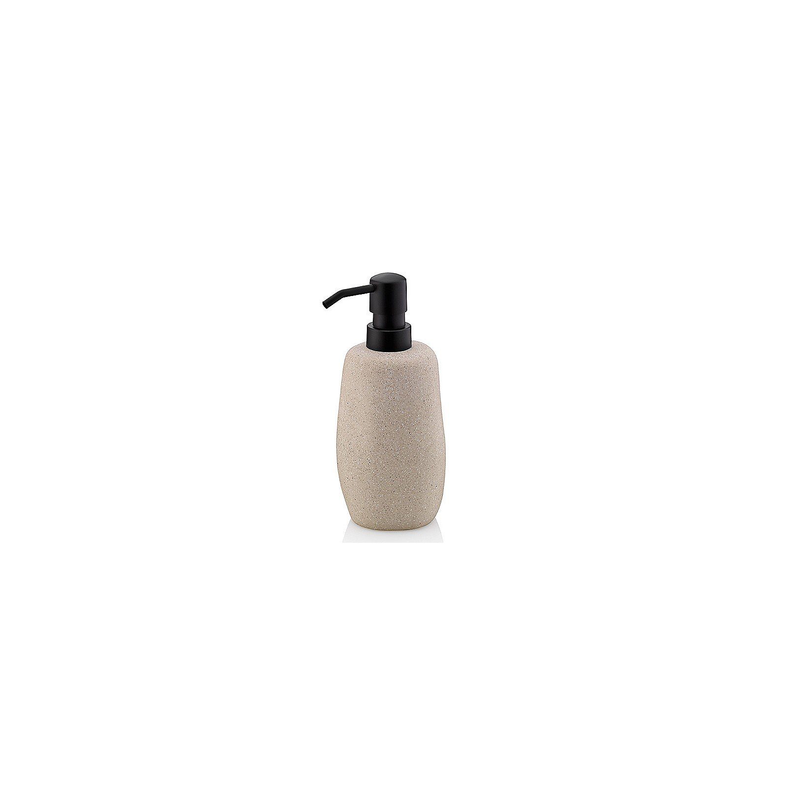 kela WC-Garnitur Roda, natürliche Steinoptik, 200 ml, leicht zu befüllen beige