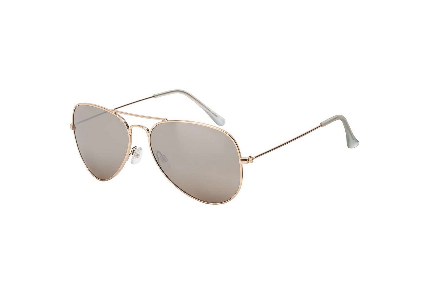 BEZLIT Eyewear Pilotenbrille Damen Herren Piloten Sonnenbrille mit Metallrahmen (1-St) mit schwarzen Linsen