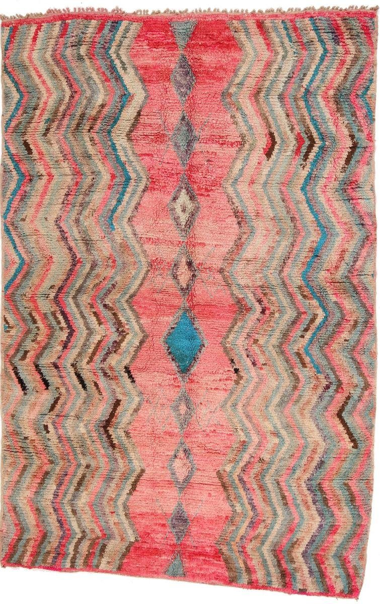Orientteppich Berber Beni Ourain 180x271 Handgeknüpfter Moderner Orientteppich, Nain Trading, rechteckig, Höhe: 20 mm