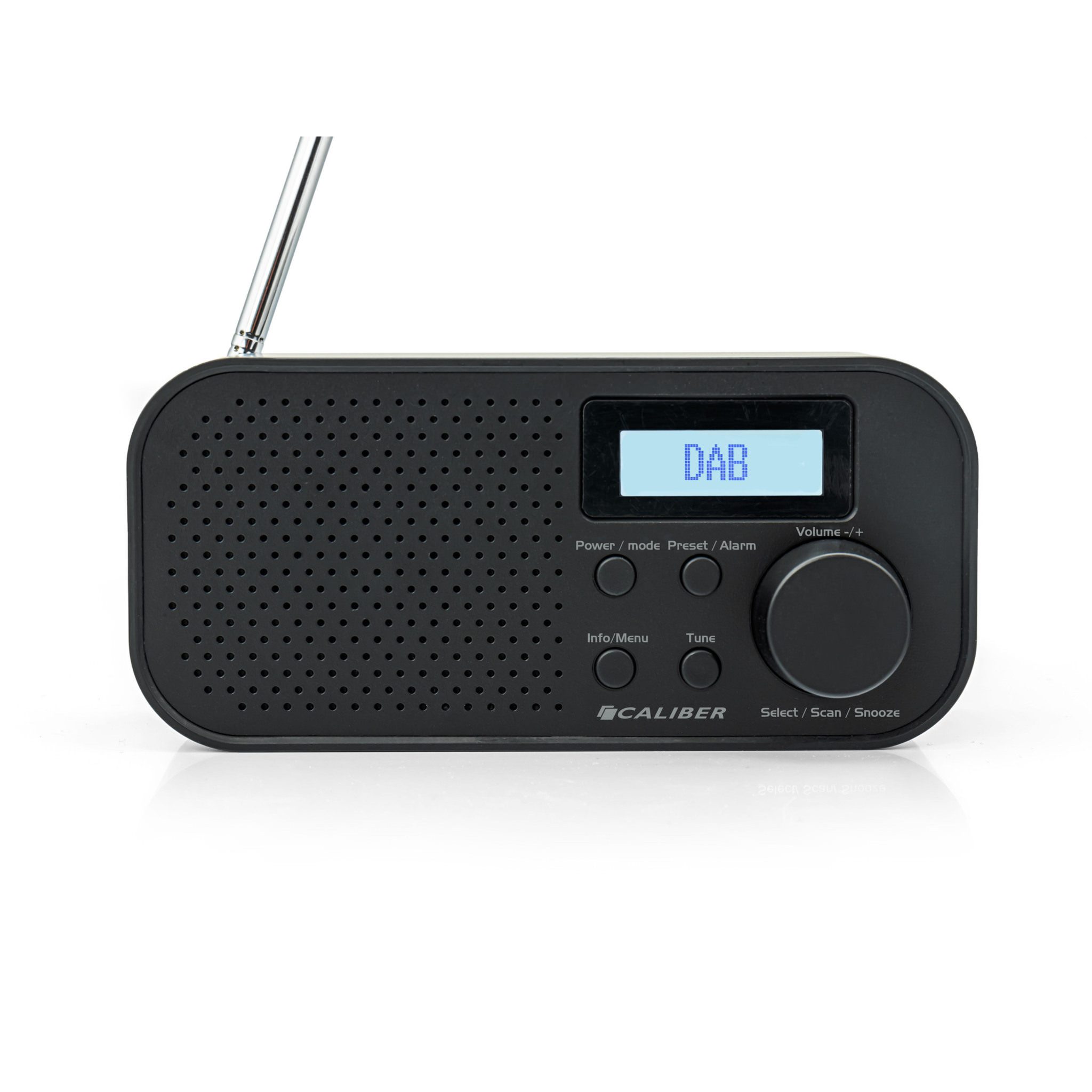 Caliber Radiowecker Caliber Tragbares DAB+ Radio – Mit UKW- und Weckfunktion