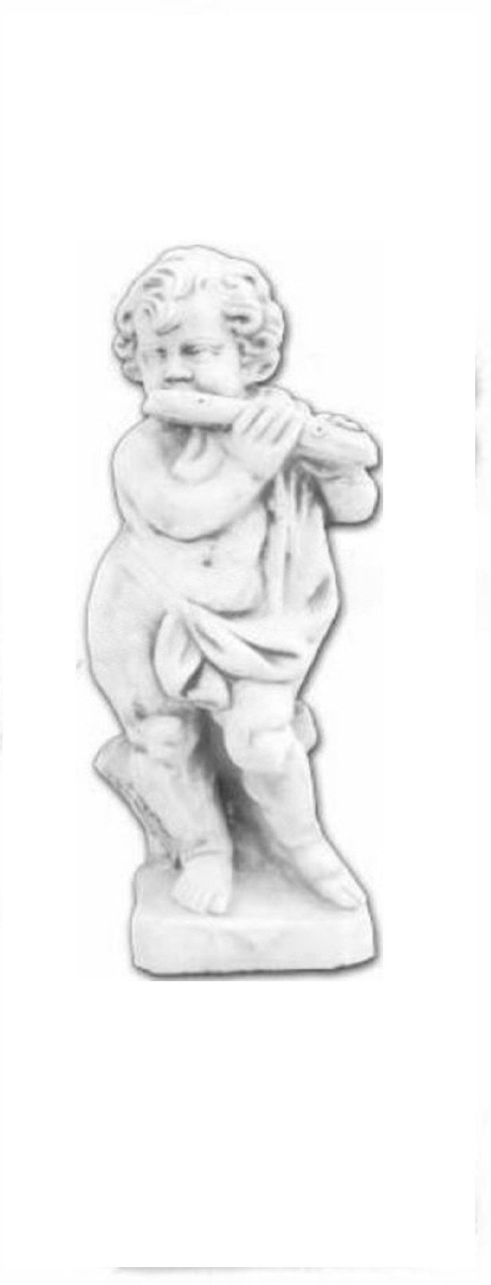 Skulptur Junge 70cm Figur Statue Figuren Skulptur Statuen Garten Deko