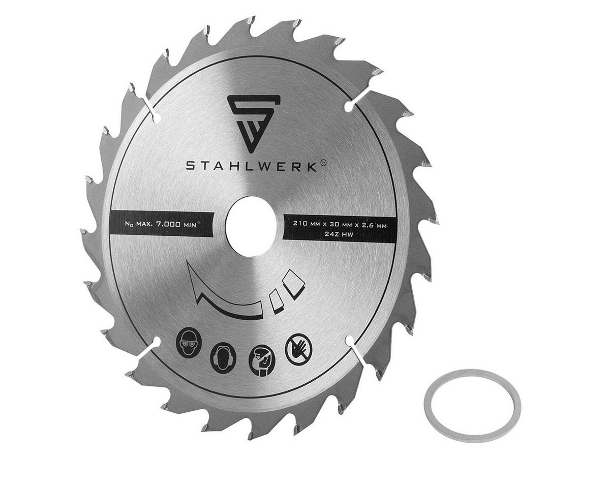 Thumbnail - STAHLWERK Kreissägeblatt Universal Sägeblatt 210 x 2,6mm Blattaufnahme 30mm (1-St)