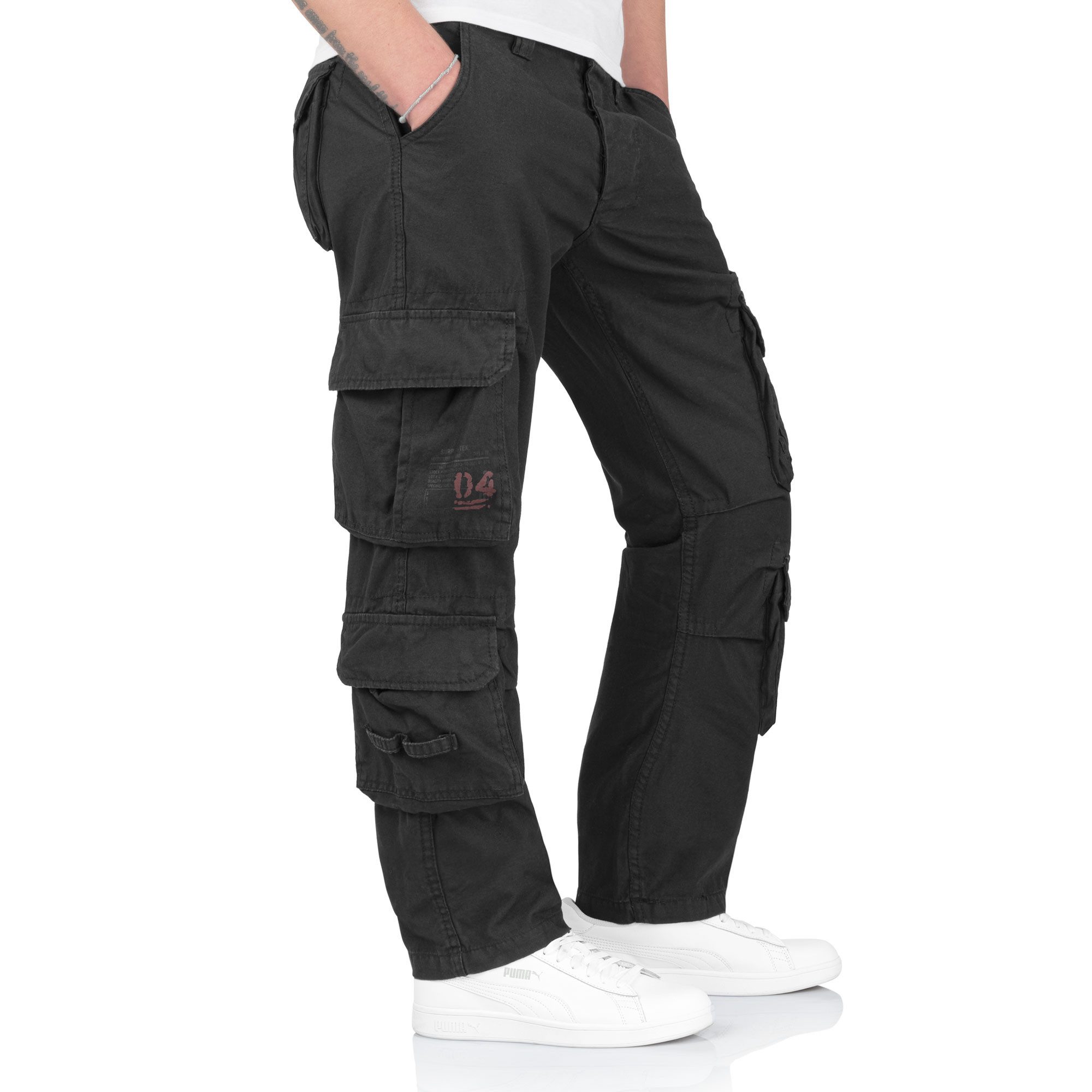 Trooper Cargohose Herren Airborne Slimmy Cargo Vintage Hose Army Outdoor Pa günstig online kaufen