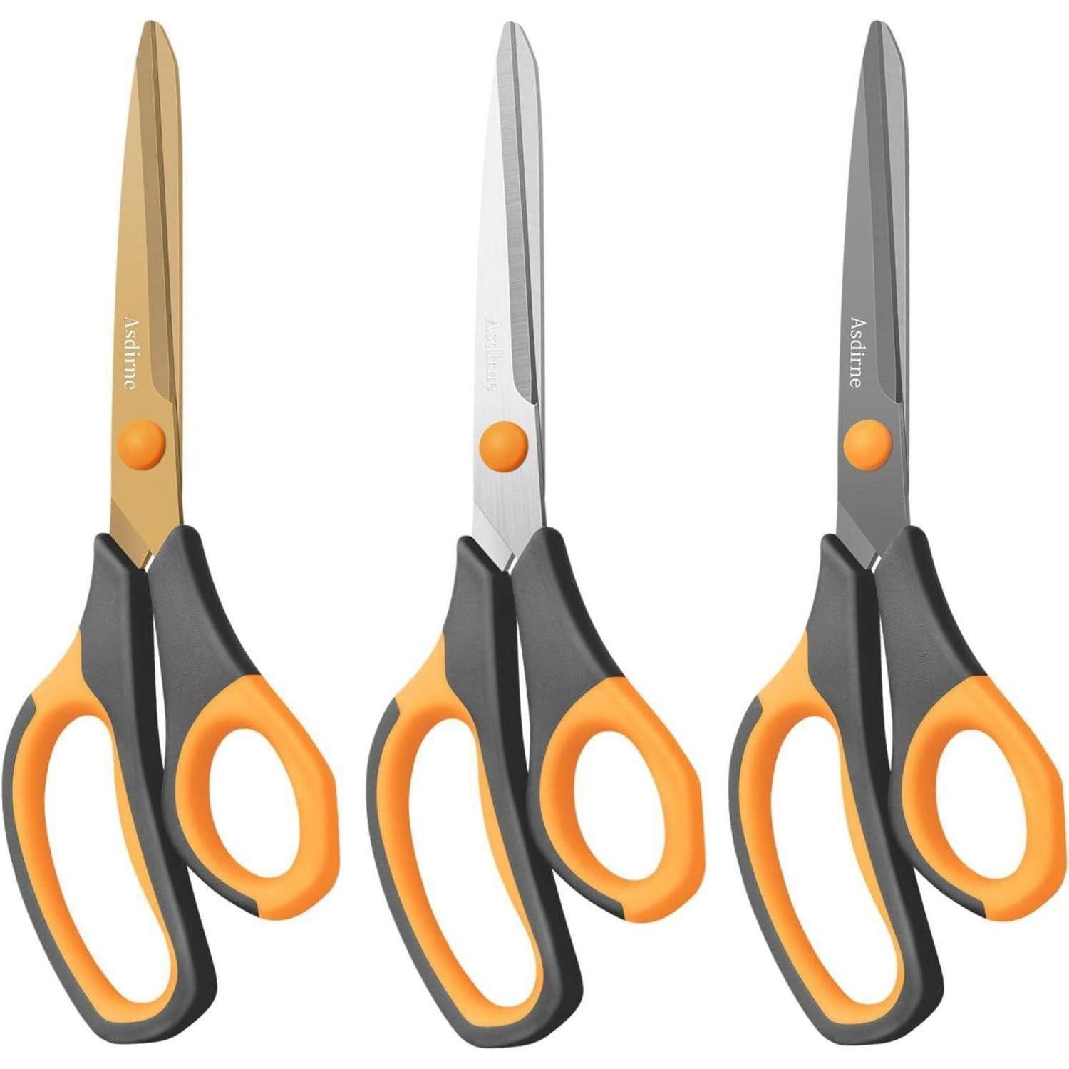 LuxusKollektion Scheren-Set Schere mit Titanbeschichtung, Premium-Allzweckschere, ultrascharfe