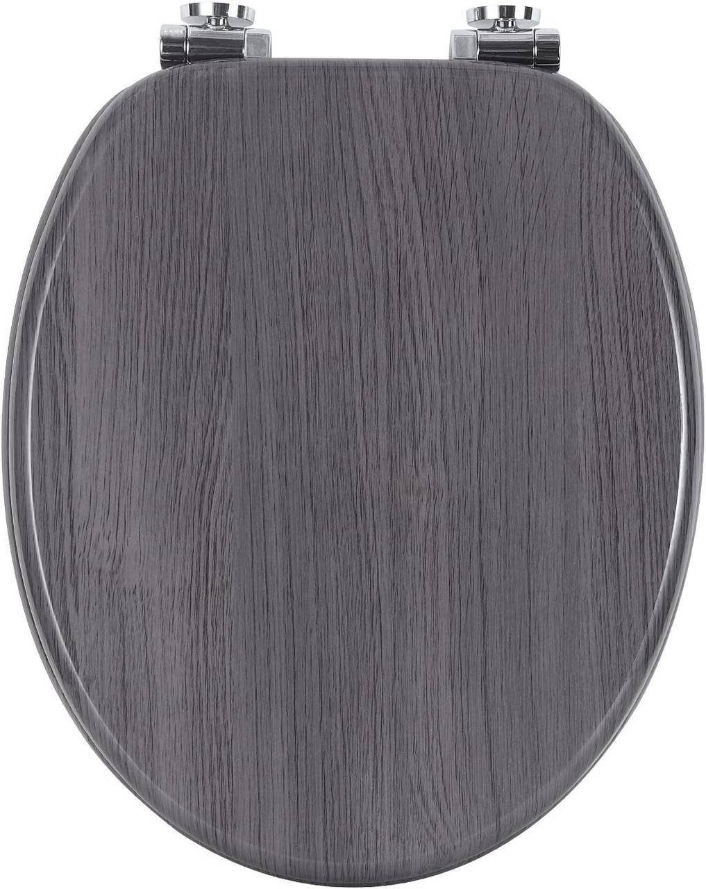 Woltu WC-Sitz (1-St), Toilettensitz mit Absenkautomatik, MDF Holzkern günstig online kaufen