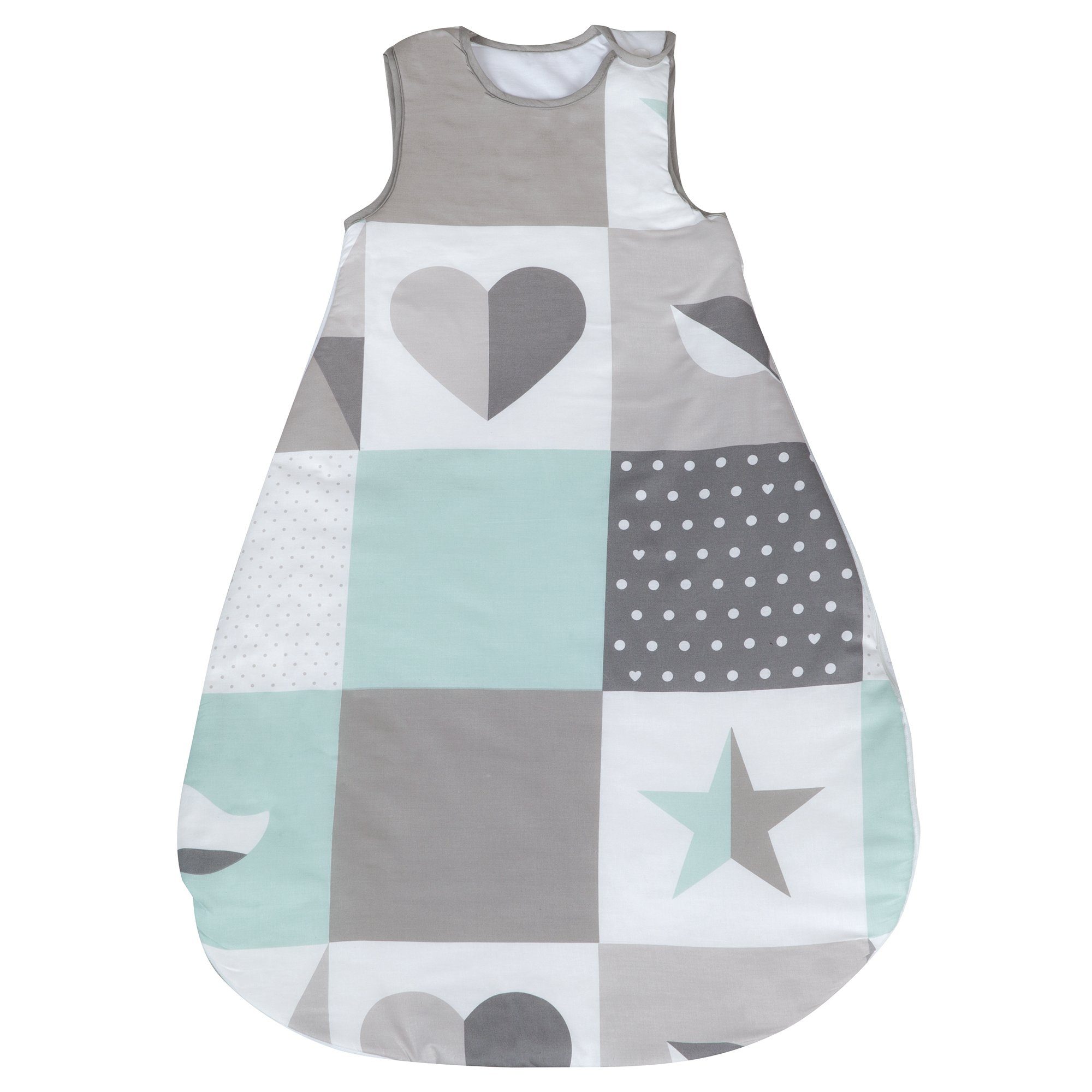 Babyschlafsack aus atmungsaktiver Baumwolle