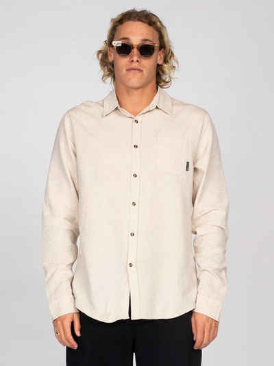 Rusty Leinenhemd OVERTONE LONG SLEEVE LINEN SHIRT