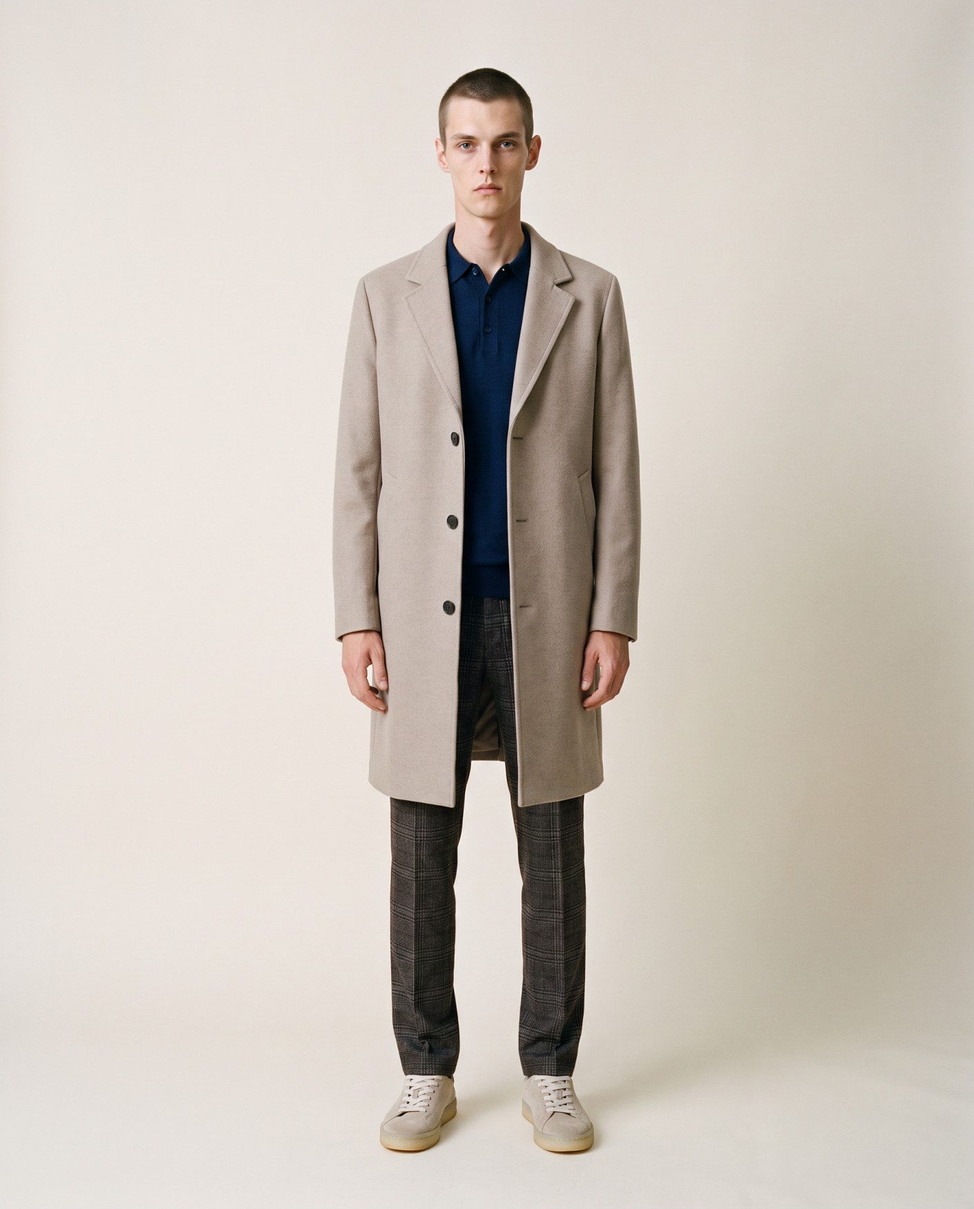 ZUITABLE Wintermantel 222800 DiOve, Khaki Eleganter, zeitloser Mantelstil