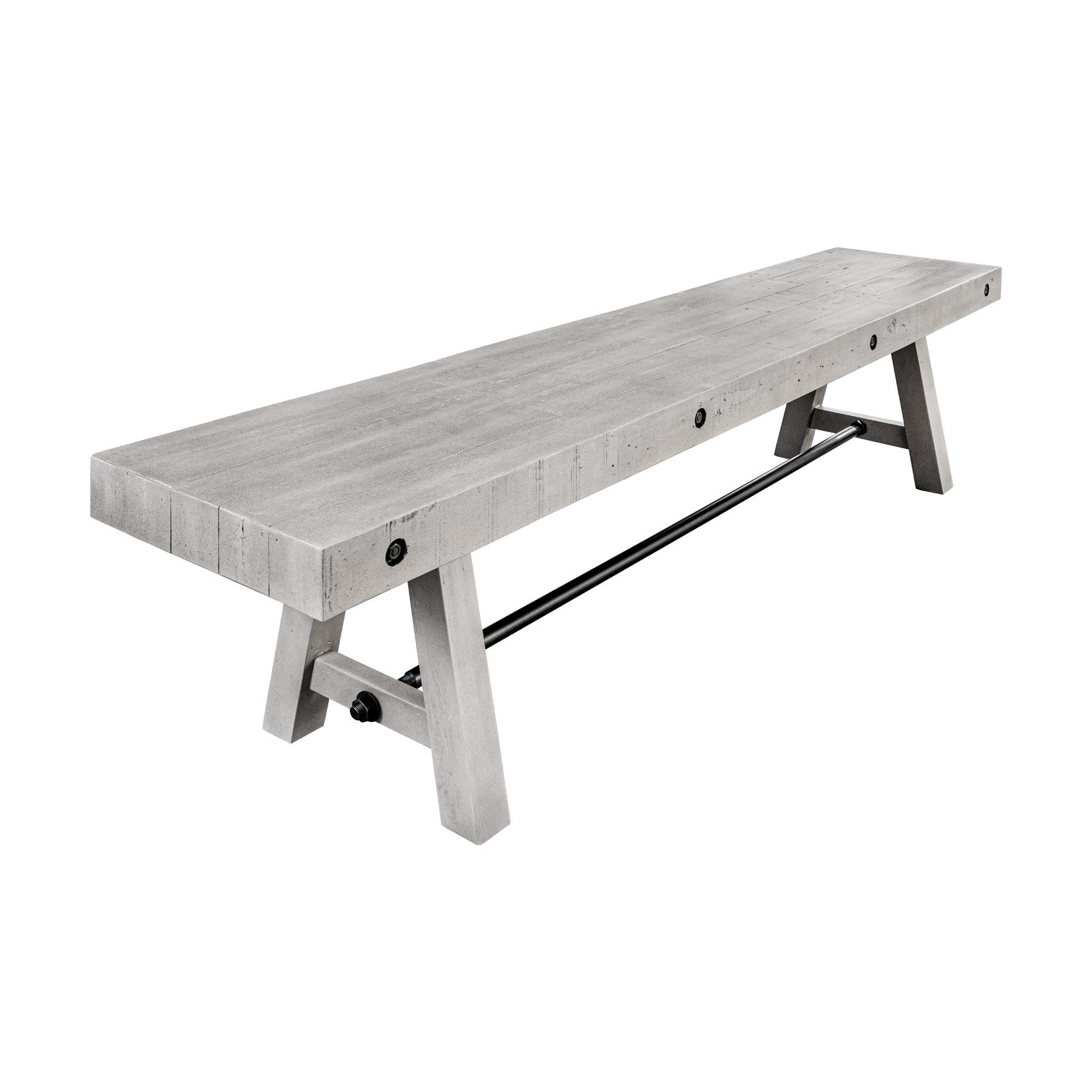 riess-ambiente Sitzbank FINCA 165cm grau · Esszimmerbank aus recyceltem Mas günstig online kaufen