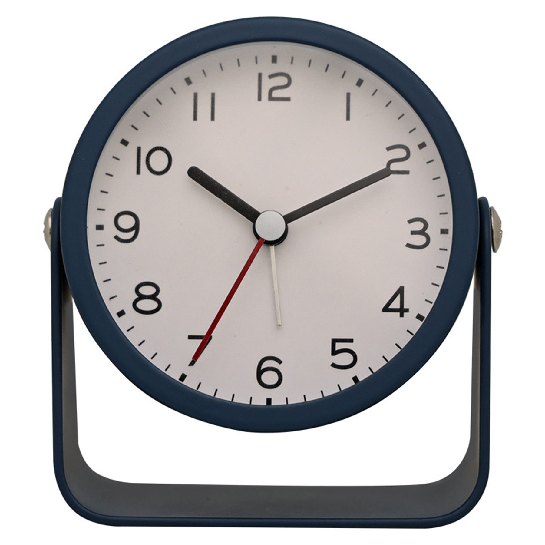 Wecker Rund Wecker,Super Silent Non Ticking, ohne ticken,Batteriebetrieben