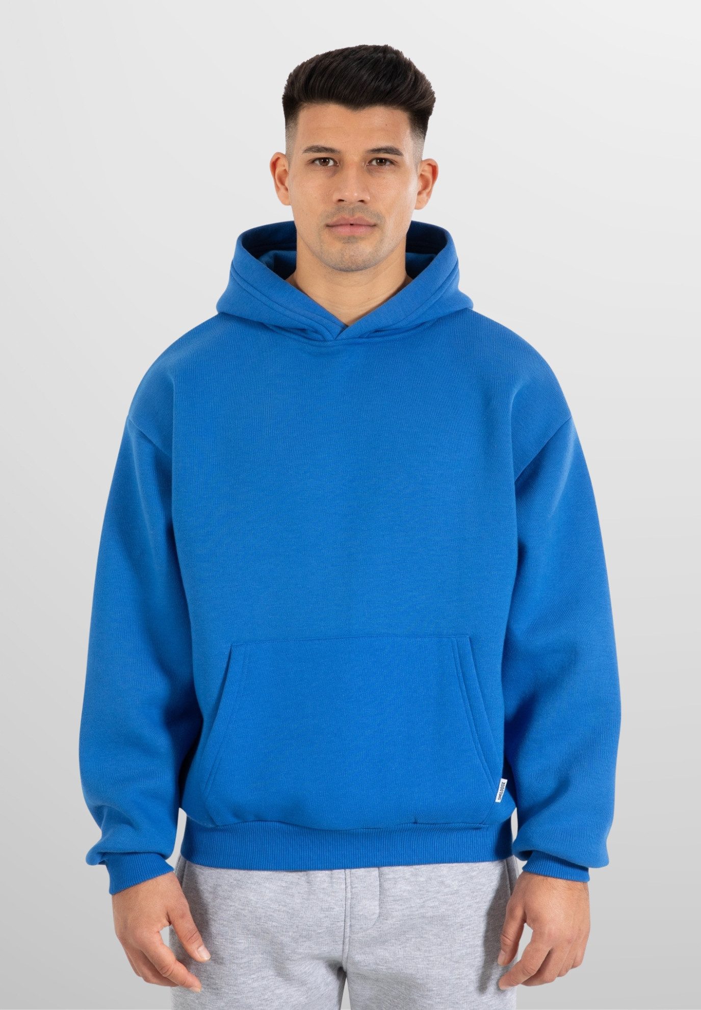 Smilodox Hoodie Brail Solid, Langarm Oversize günstig online kaufen
