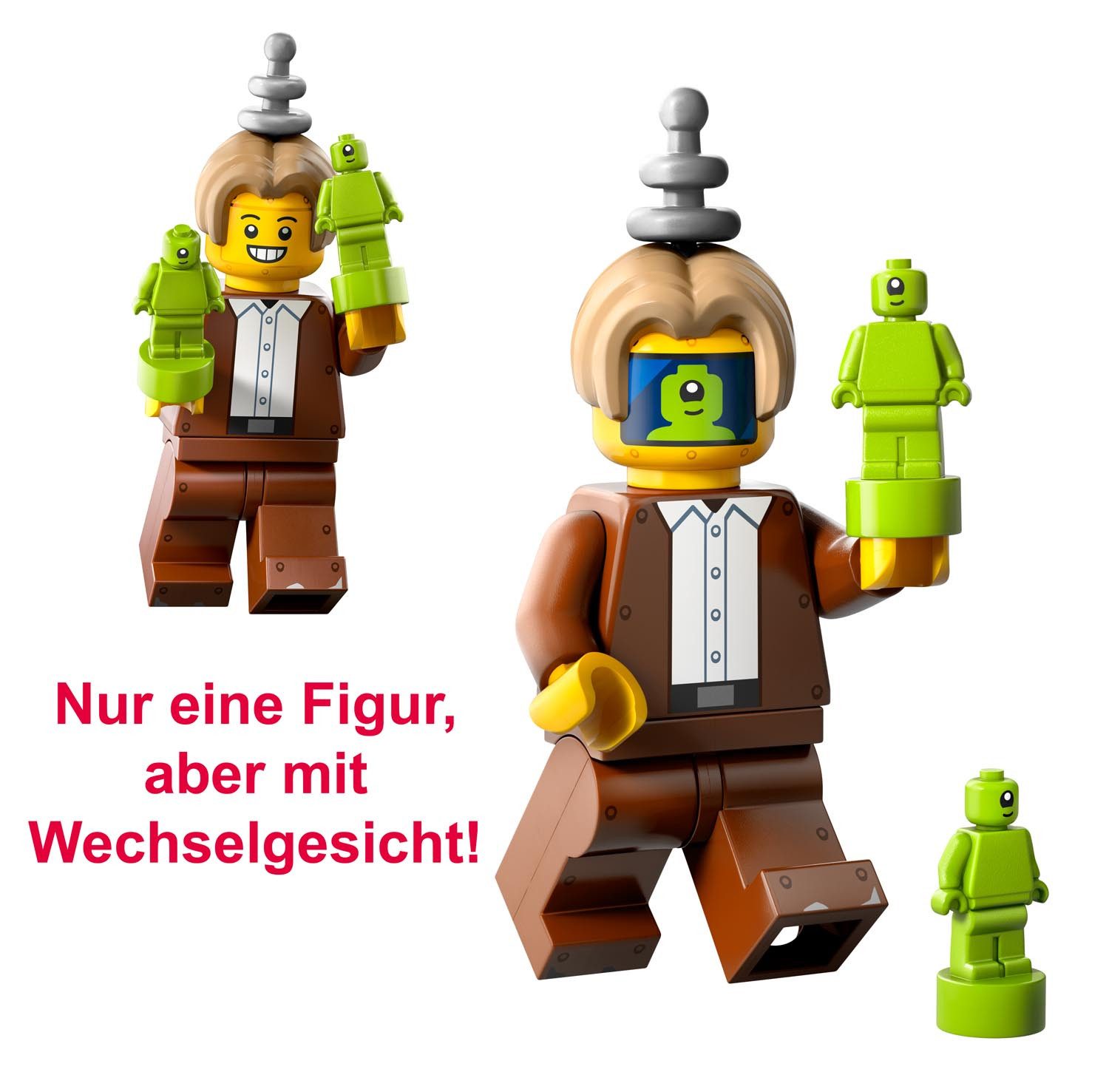 LEGO® Spielfigur LEGO 71046 Minifiguren - Serie 26 - Von Alien gesteuerter Mann