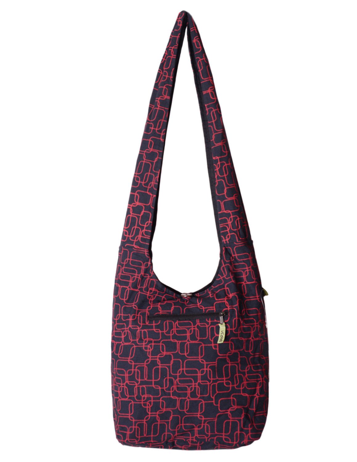 Vishes Beuteltasche Umhängetasche Schulterasche bedruckt Hippie, Yogi Tasche, Alternative Bekleidung, Ethno, Hippie, Retro Style