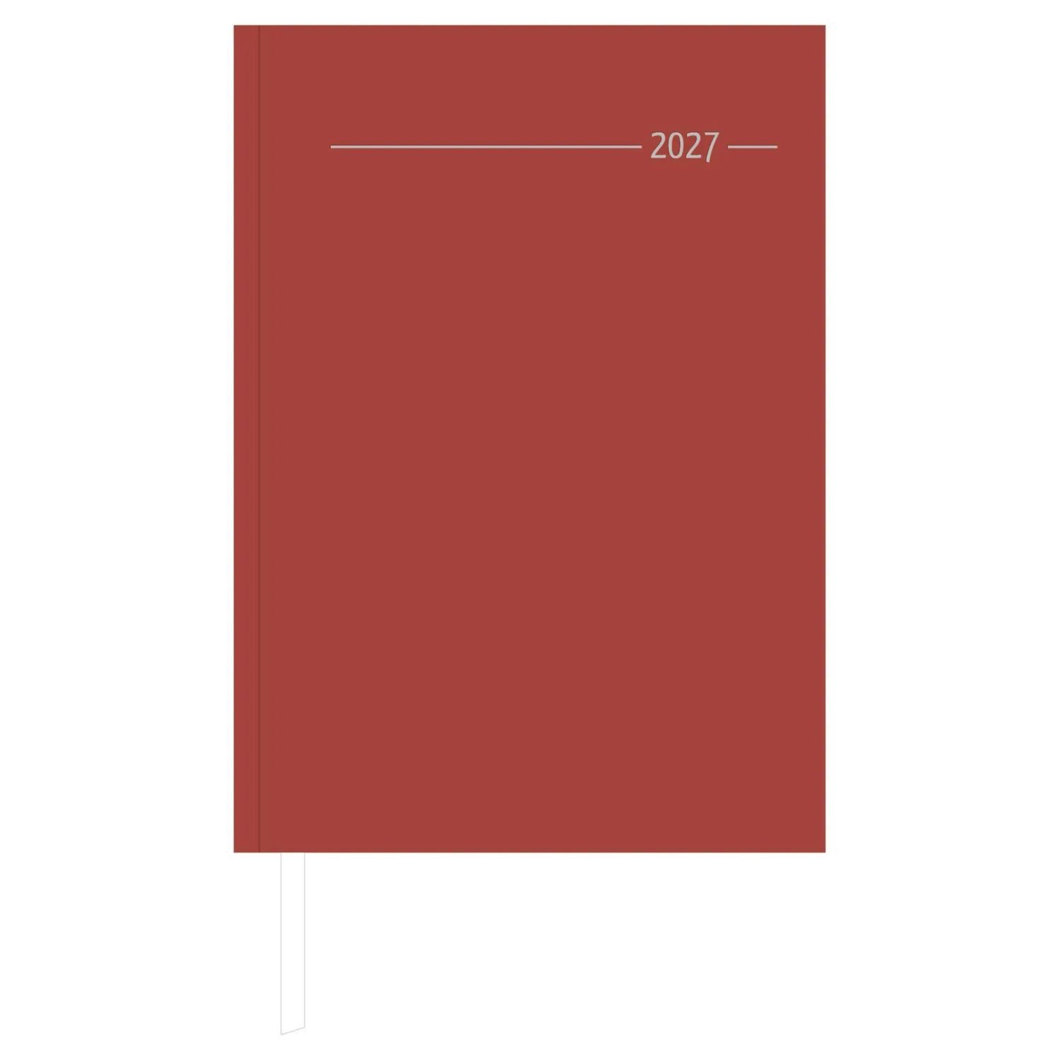 NEUMANN Taschenkalender Wochenplaner Tucson rot A5 128 Seiten 2027
