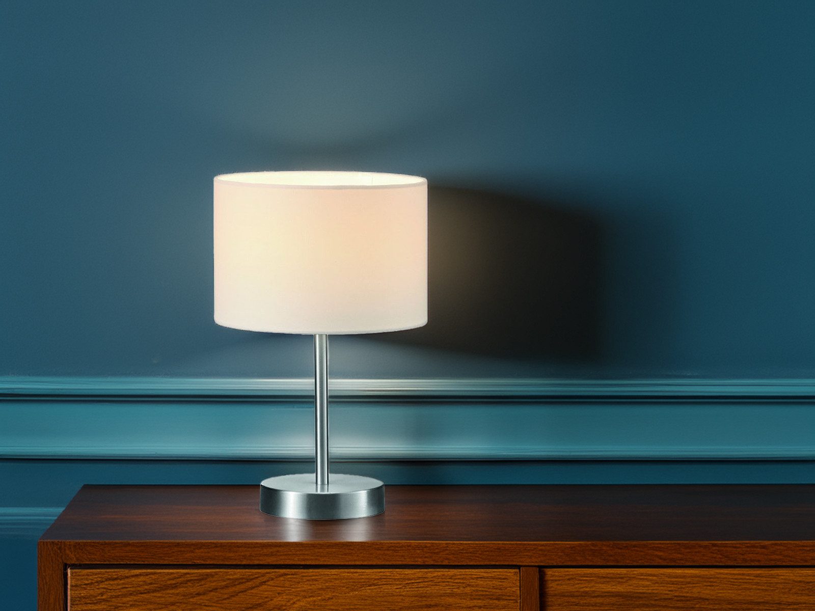 TRIO Leuchten LED Nachttischlampe, Dimmfunktion, LED wechselbar, Warmweiß, günstig online kaufen