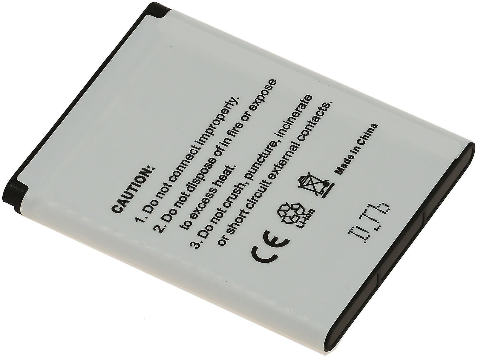 (3.6 Akku 860 V) W595 für Handy-Akku Powery mAh Sony-Ericsson