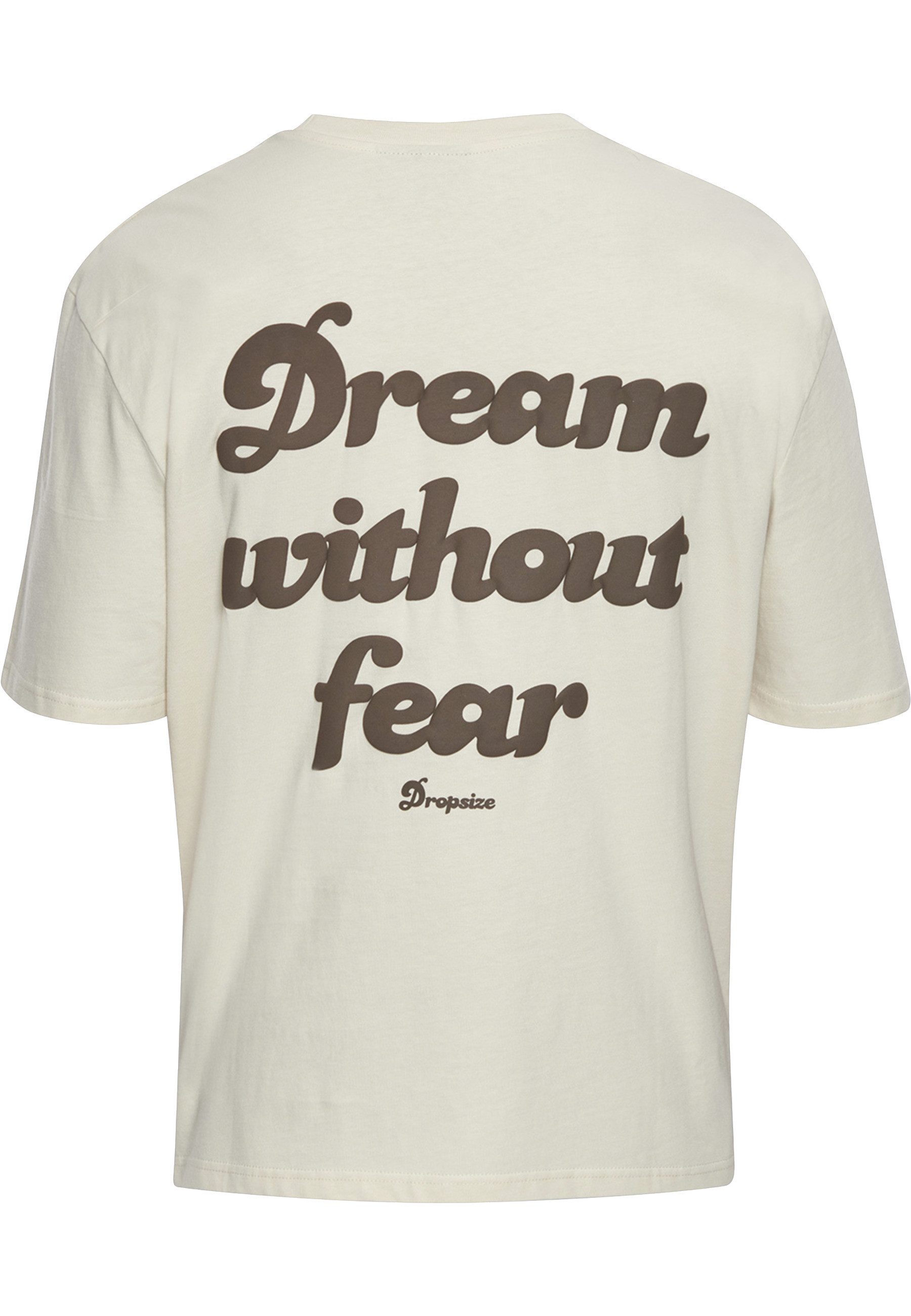 Dropsize T-Shirt Dropsize Herren Heavy Dream Without Fear T-Shirt (1-tlg)