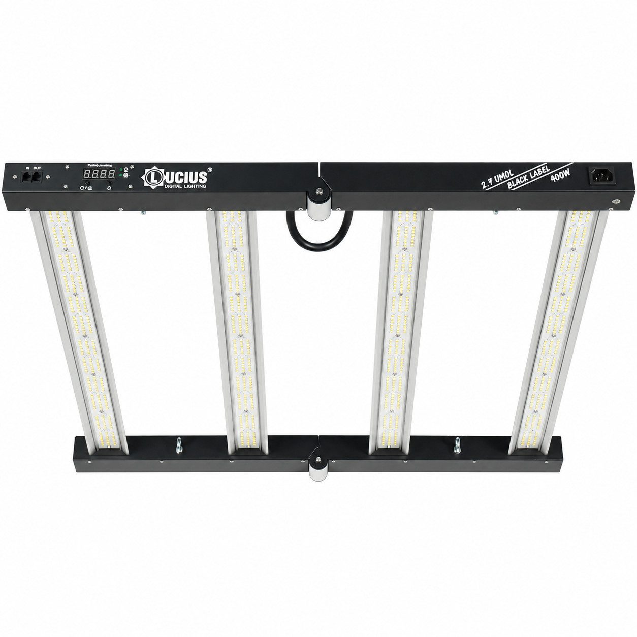 GOLDEN Pflanzenlampe LED-Pflanzenleuchte, Vollspektrum, dimmbar, mit Timer und LED-Display, LED fest integriert, Vollspektrum