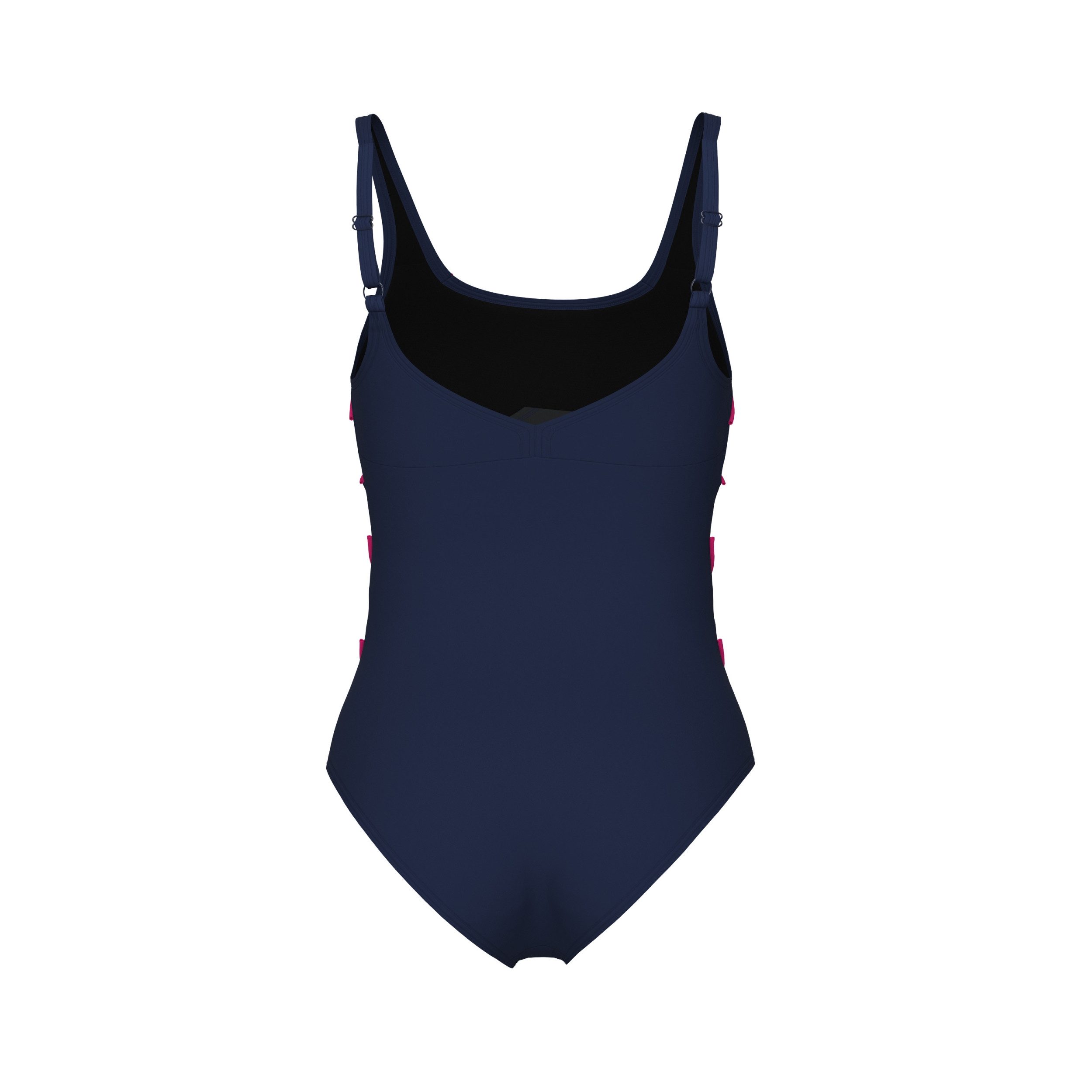 Arena Badeanzug W JEWEL ONE PIECE LOW C CUP R NAVY-FAIRY ROSE
