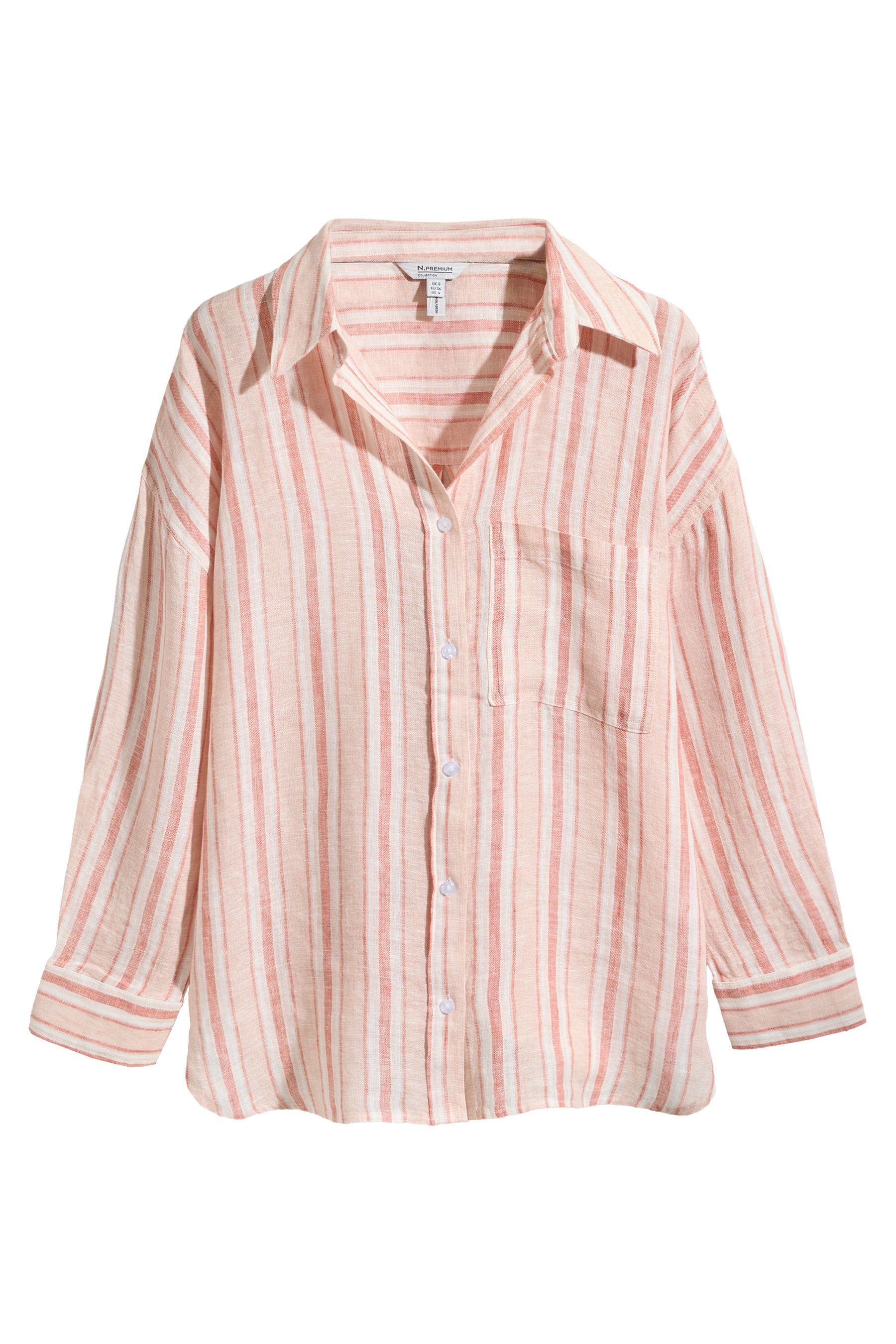 Next Hemdbluse Leinenhemd (1-tlg)