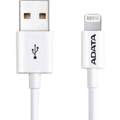 ADATA USB 2.0 Adapterkabel, USB-A Stecker > Lightning Stecker USB-Kabel