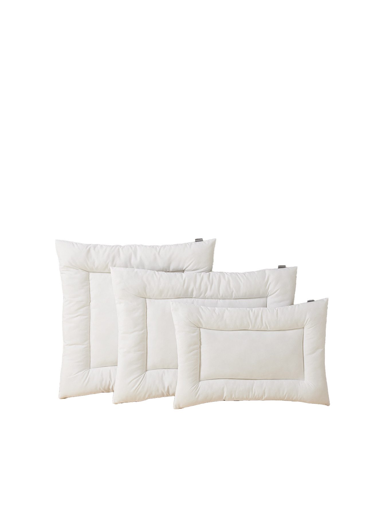 vertbaudet Schlafkissen Flaches Kinder Kopfkissen mit Bi-Ome-Ausrüstung