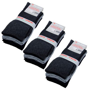 Chili Lifestyle Strümpfe Socken Diabetiker, 12 Paar, Weichund, Damen, Herren, Supersoft