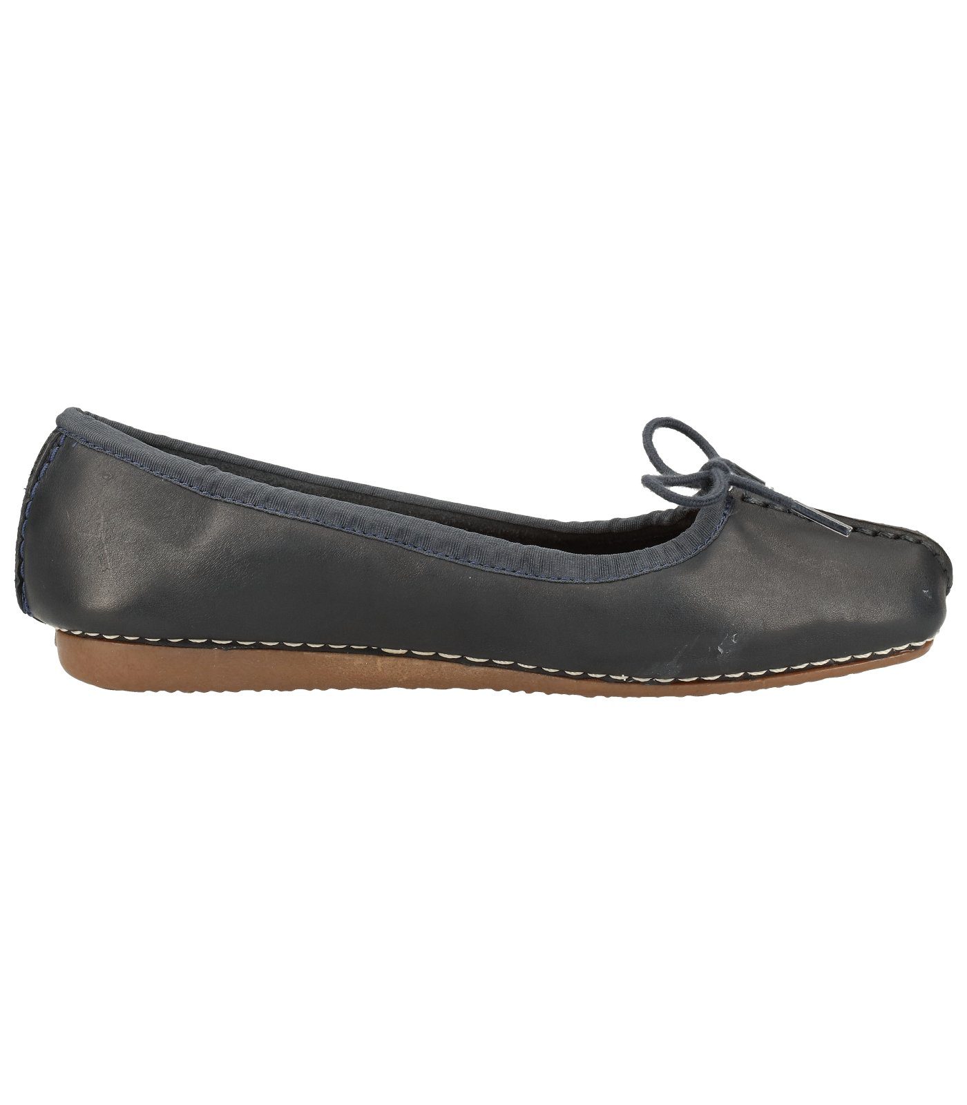 Ballerinas silber Ballerina Clarks Leder