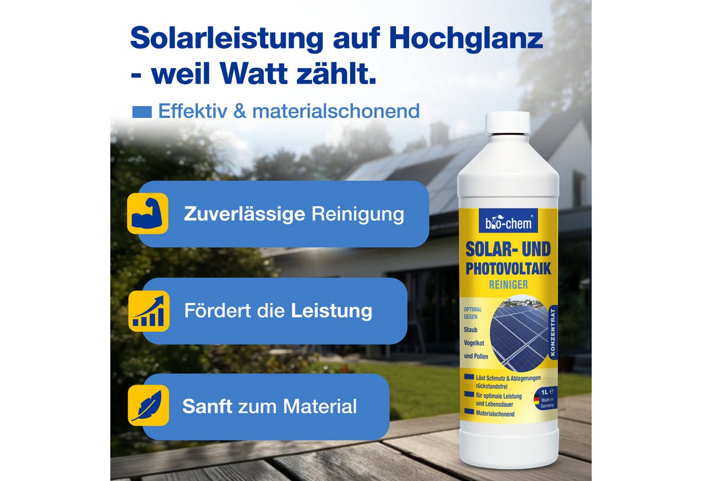 Thumbnail - bio-chem Solar & Photovolotaik Reiniger Parent Reinigungskonzentrat