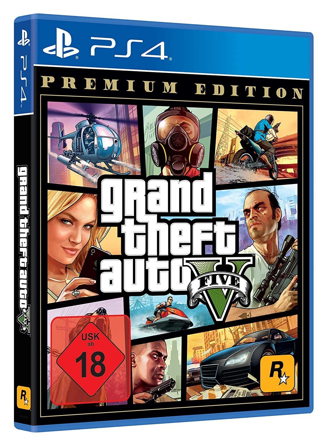 Grand Theft Auto V (5) Premium Edition PS4 Spiel PlayStation 4
