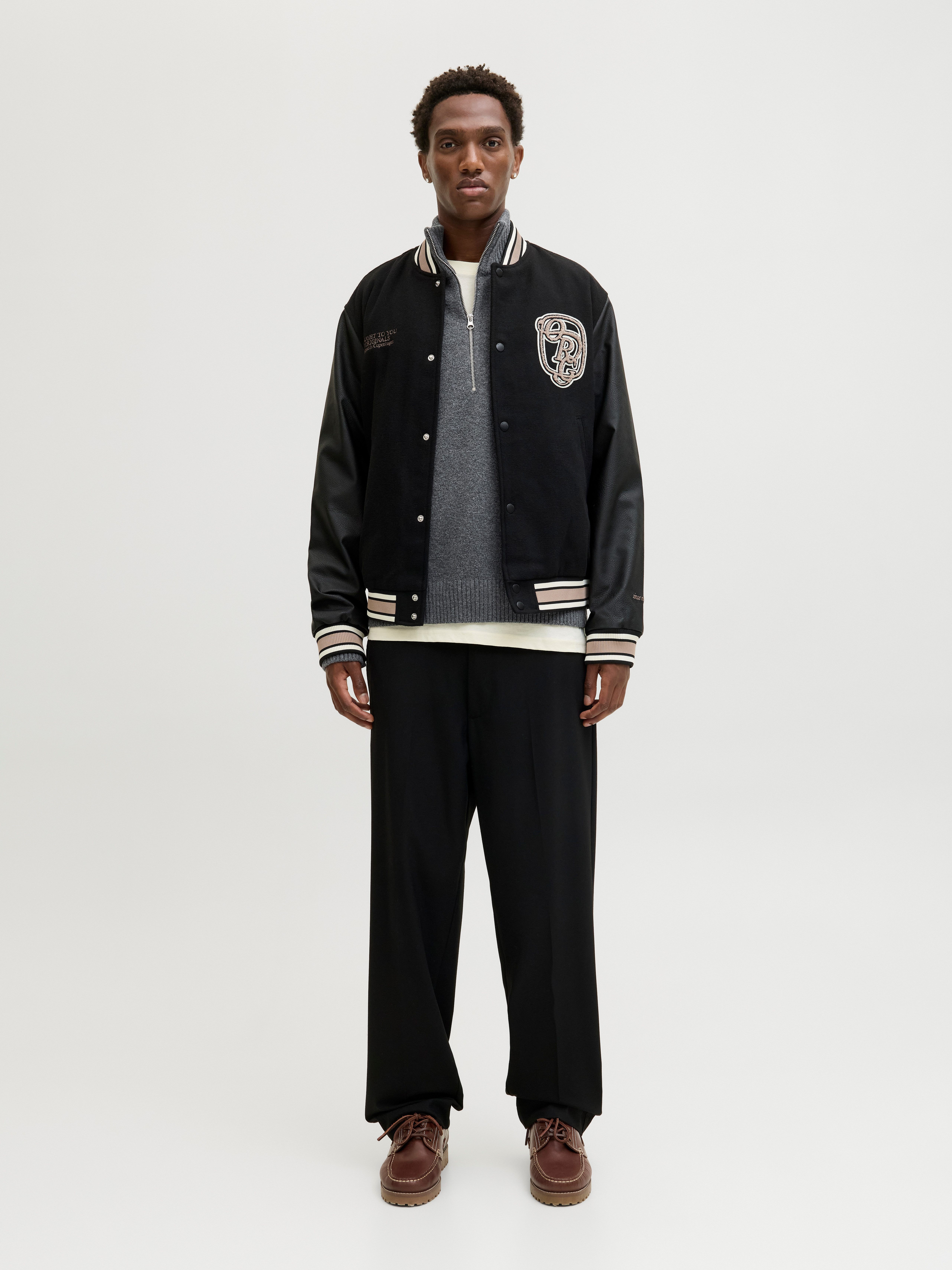 Jack & Jones Troyer JORNORREBRO KNIT HALF ZIP SN