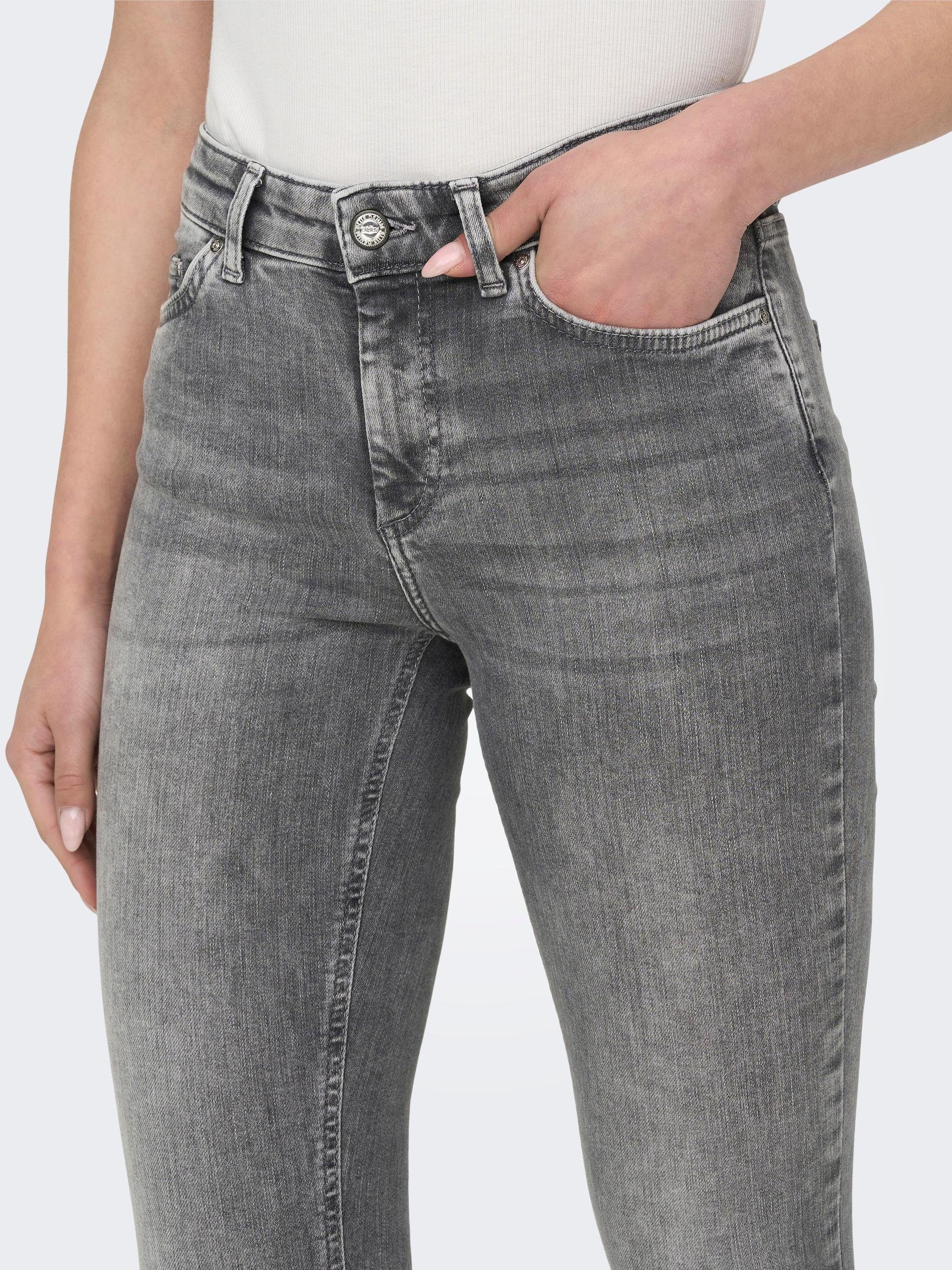 ONLY Gürtelschlaufen Skinny Jeans Skinny-fit-Jeans