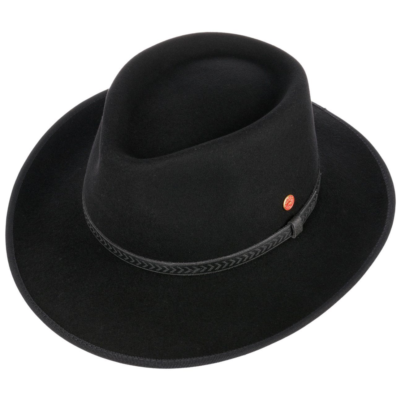 Mayser Cowboyhut (1-St) Westernhut mit Lederband, Made in the EU