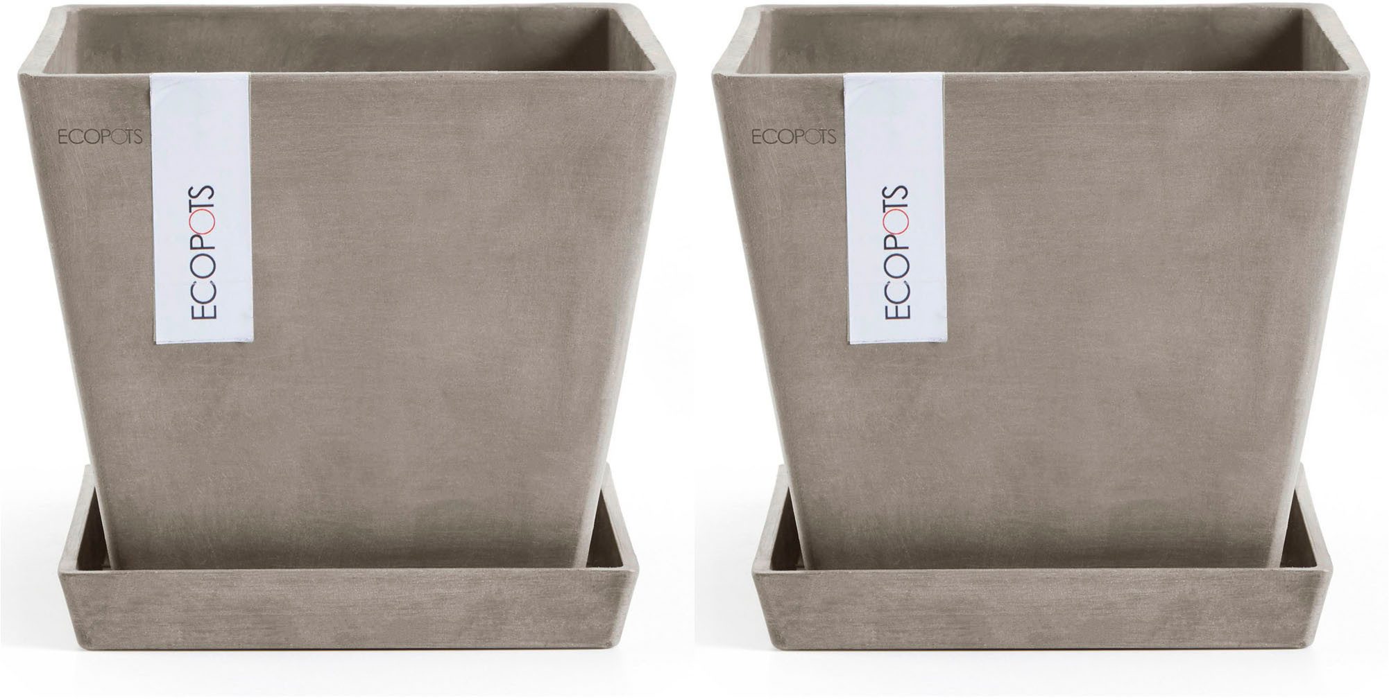 ECOPOTS Blumentopf Rotterdam (Set, 2 St), günstig online kaufen
