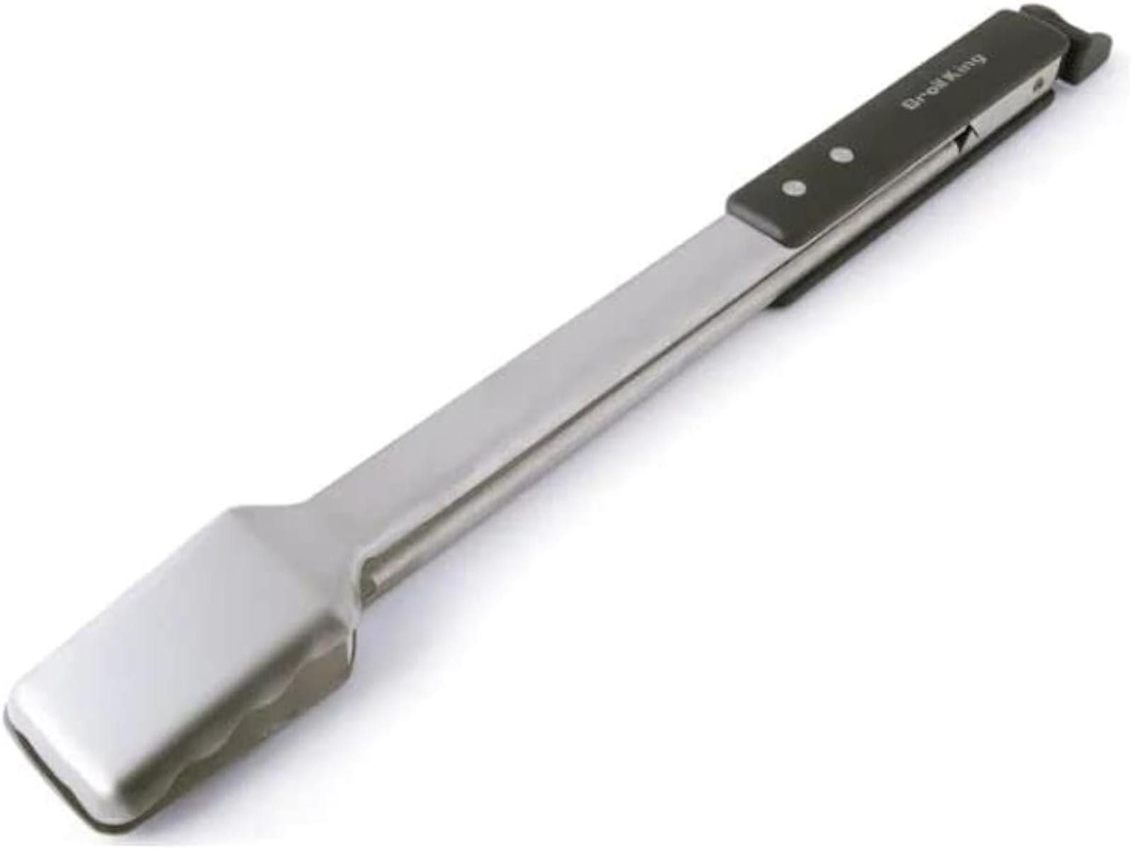 Broil King Grillzange Broil King 64112 Zange Imperial SS Silber Schwarz Grillzange