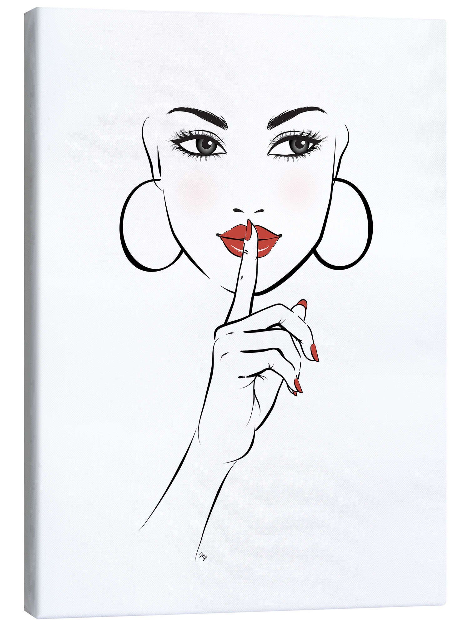 Leinwandbild Martina illustration