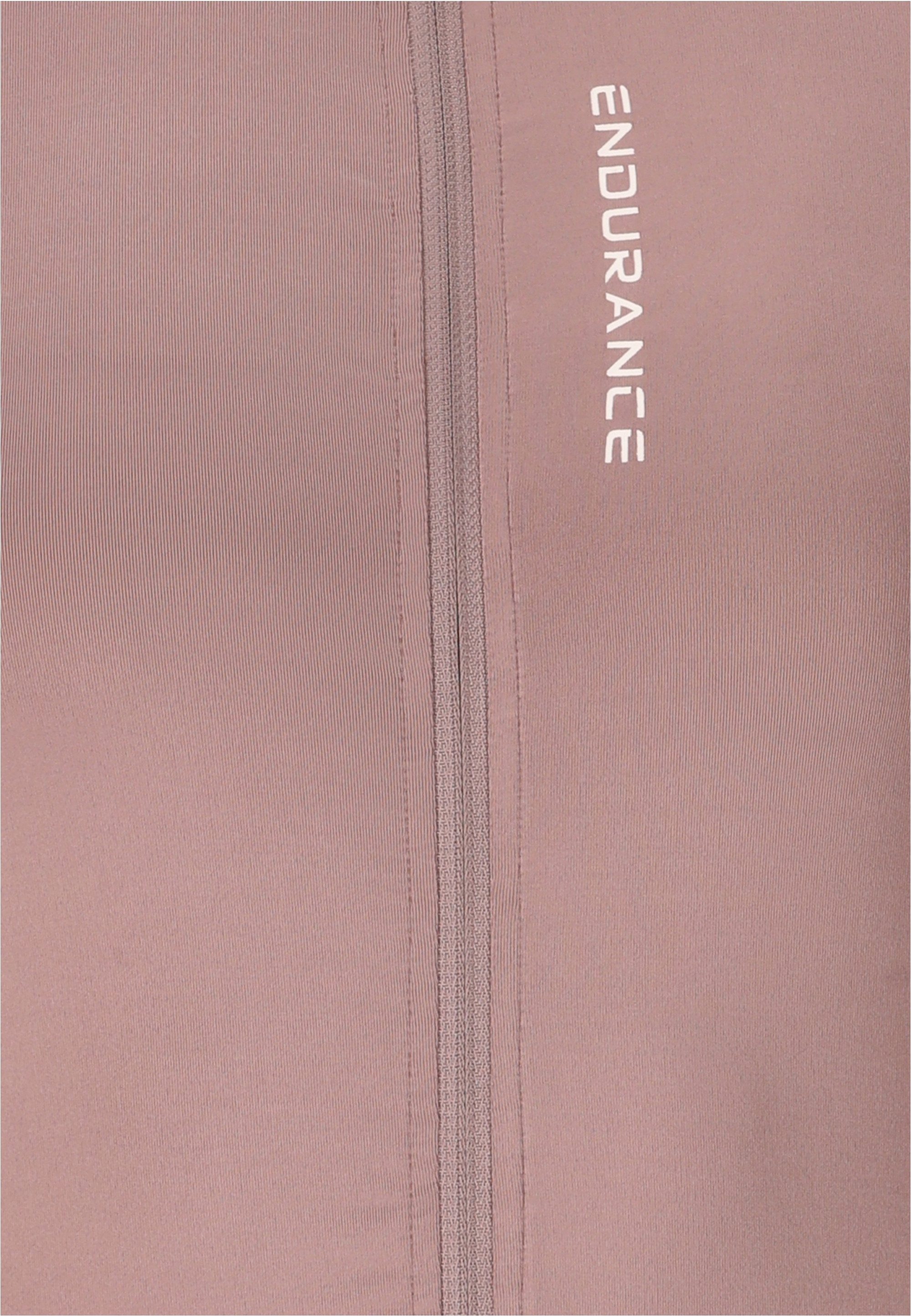 ENDURANCE Funktionsshirt Paxton im kurzärmligen Design mit Vollreißverschluss