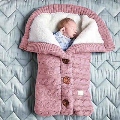 Moorle Daunenschlafsack »Baby Schlafsack, Baby Winterschlafsack, Kinderwagen-Wärmeschlafsack«