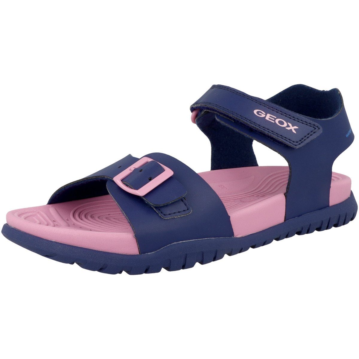 Geox G. J Sandale A Sandal Mädchen Fusbetto blau