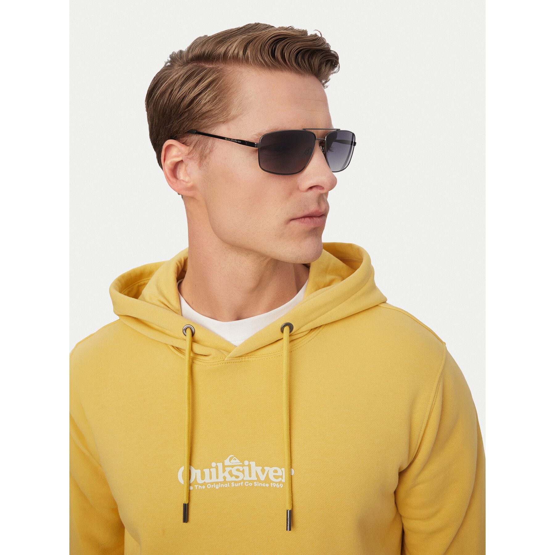 Quiksilver Sonnenbrille Quiksilver Herren-Sonnenbrille Schwarz
