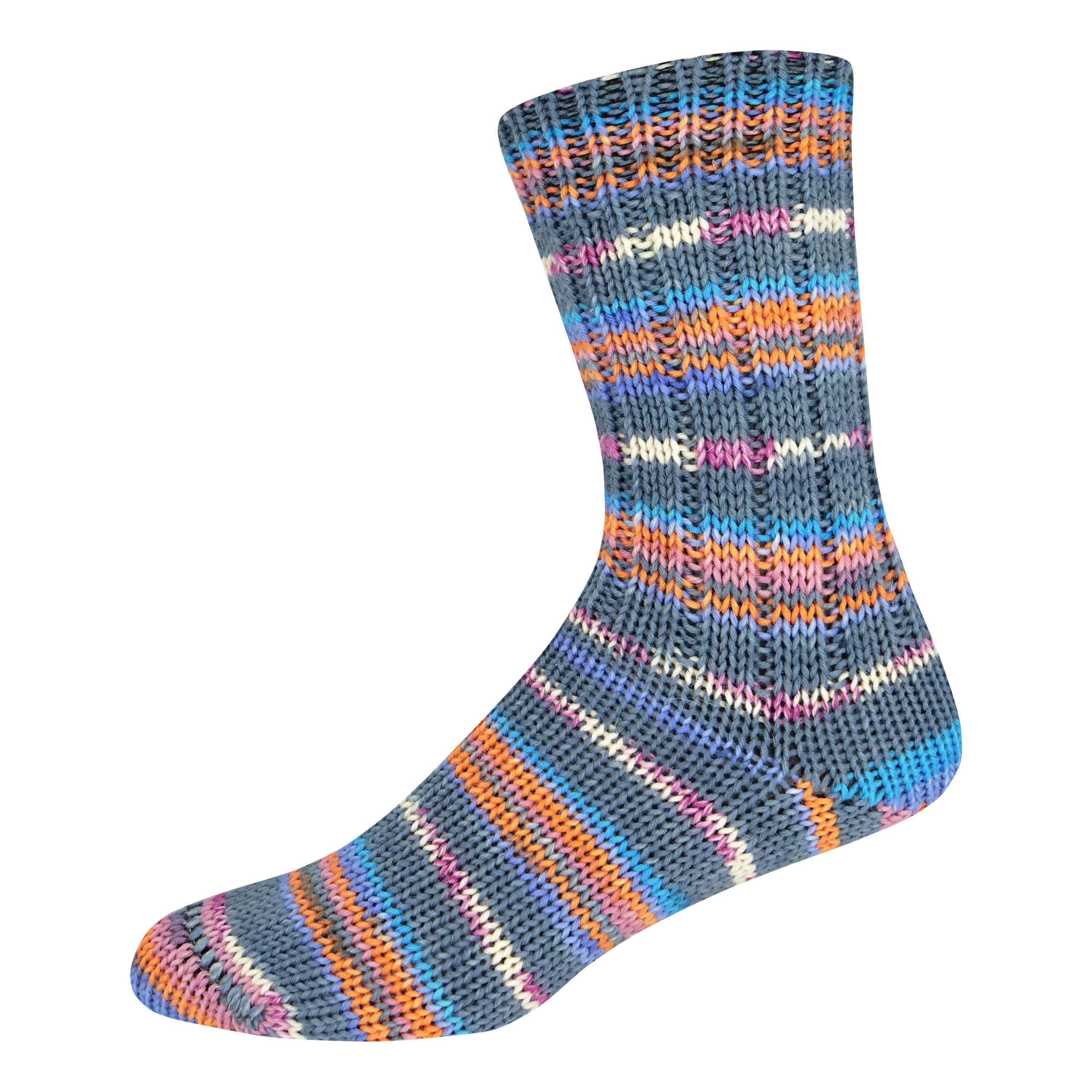 ONline Supersocke Merino Color, Sortierung 368 Häkelwolle, 150 g