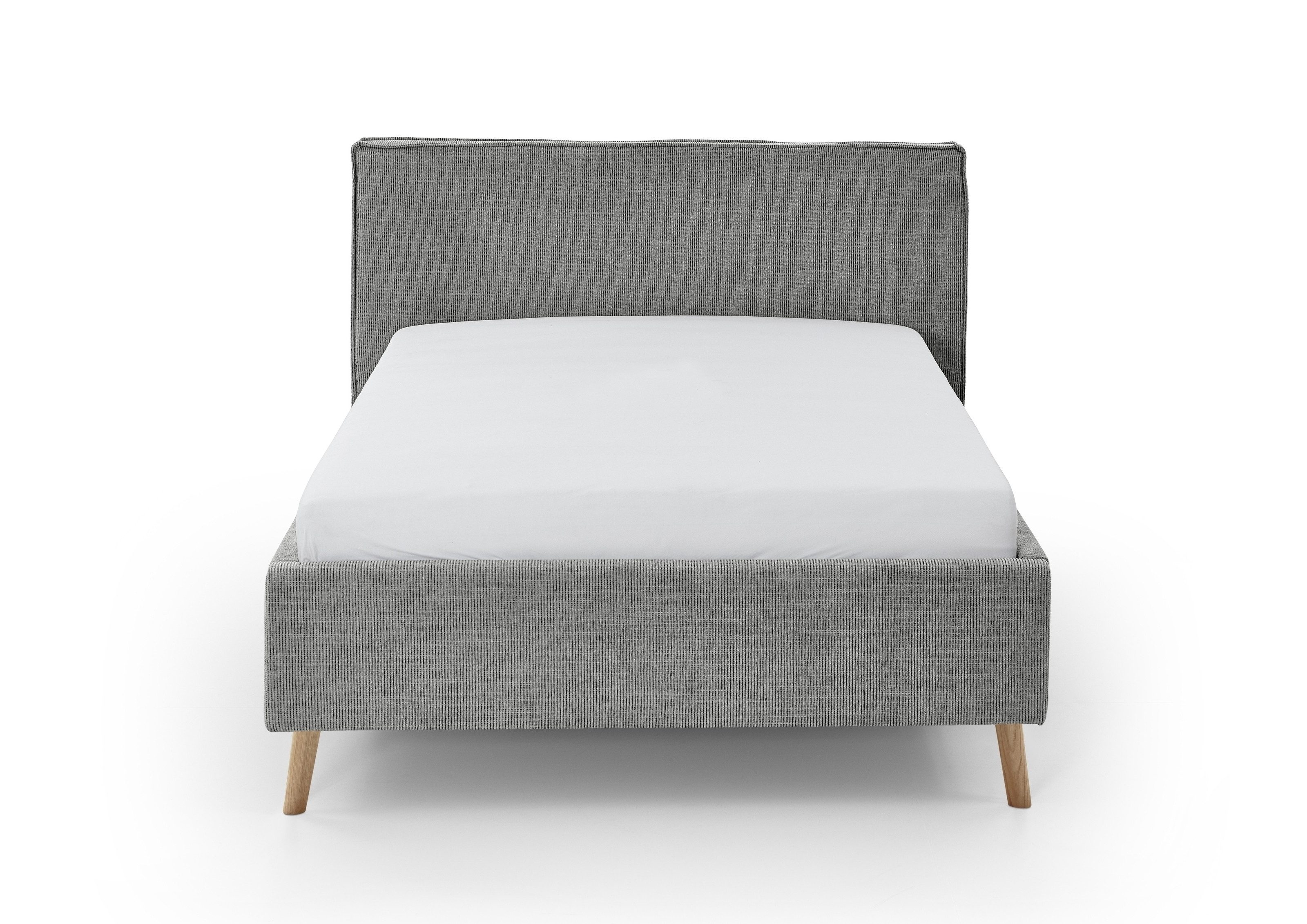 freiraum Polsterbett Riva, Liegefläche 140x200cm, Mouse, Stellmaß: 165x112x216cm (BxHxT)