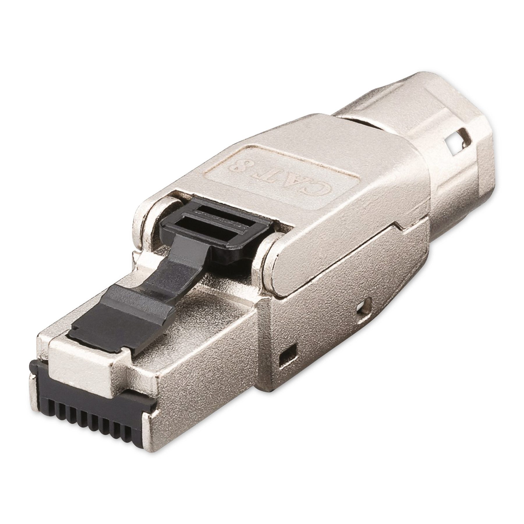 Goobay Netzwerkstecker GOOBAY CAT.8.1 Keystone-Modul RJ-45, feldkonfektionierbar, STP
