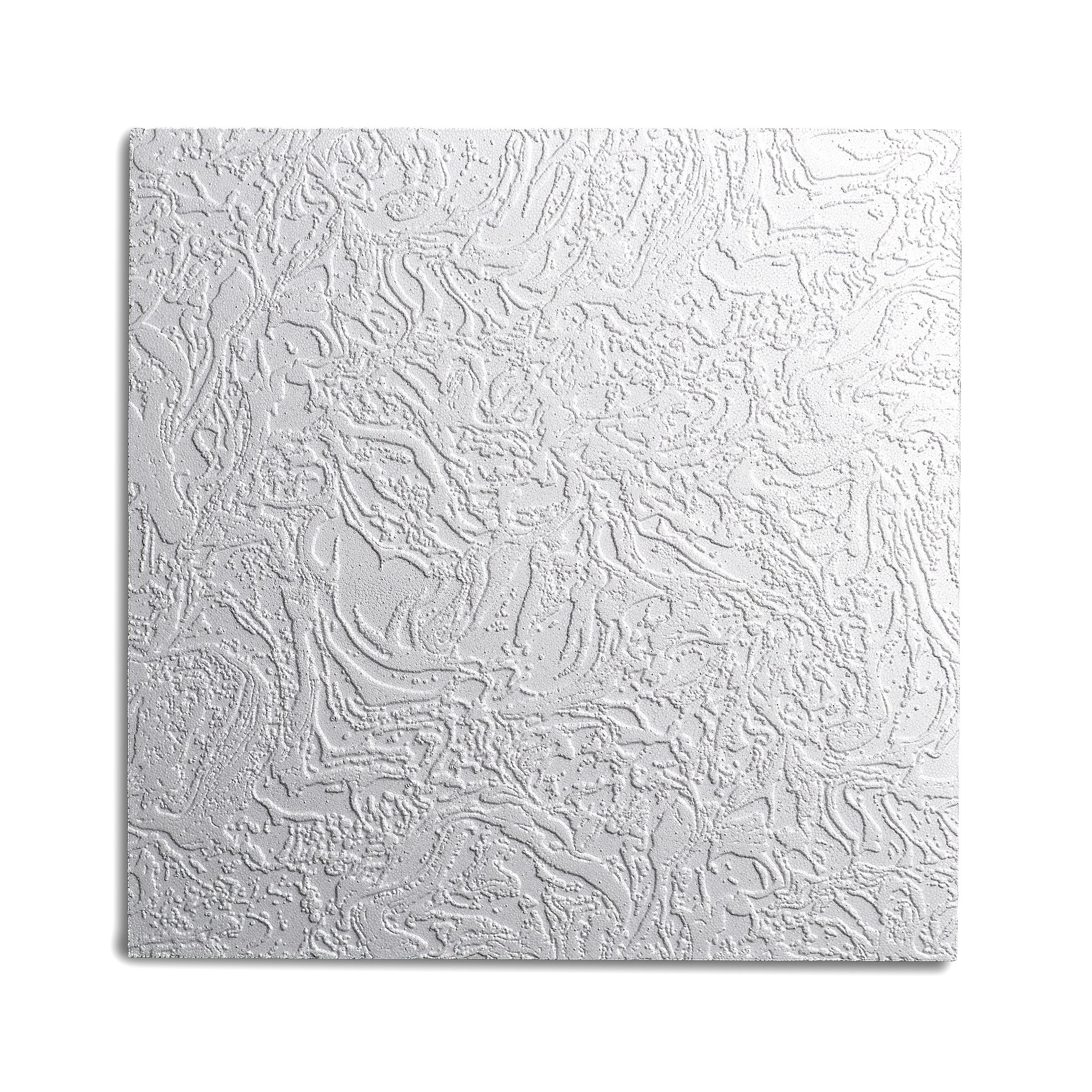 Decosa Deckenpaneel Decosa Deckenplatte AP 101 (Bern), 50 x 50 cm - 10 Pack (20 qm), BxL: 50x50 cm, 2 qm