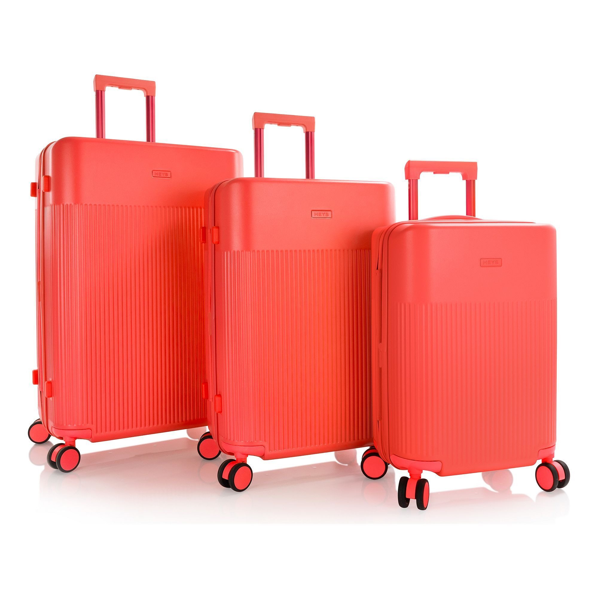 Heys Trolleyset HiLite, 4 Rollen, (3-teilig, 3 tlg), Polycarbonat