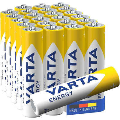VARTA Energy Batterie, (1.5 V, 24 St), Micro / AAA / LR03, 1,5 V, Alkali