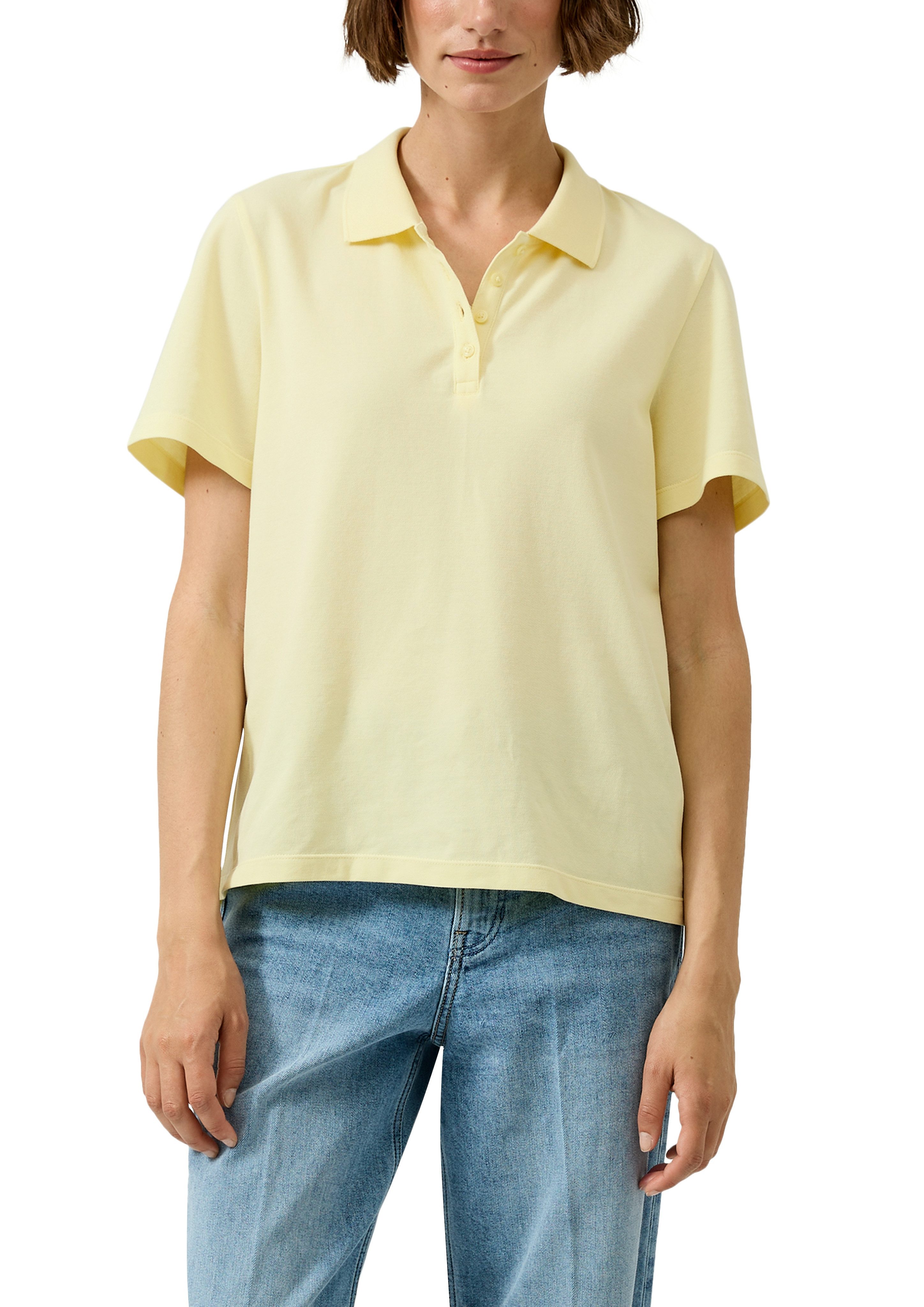 s.Oliver Poloshirt mit Piqué-Struktur günstig online kaufen