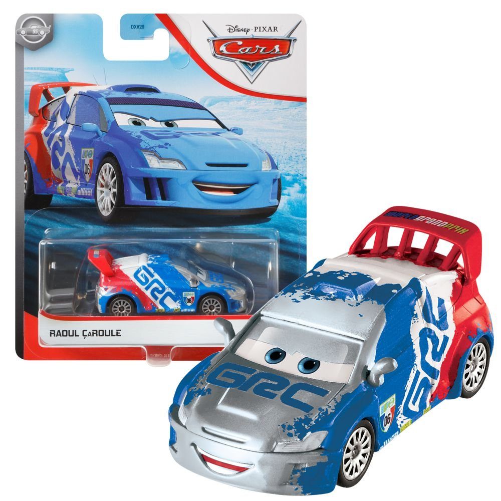 Disney Cars Spielzeug-Rennwagen Auswahl Fahrzeuge Modelle Disney Cars 3 Cast 1:55 Autos Mattel Raoul Caroule