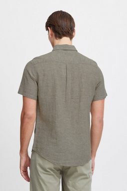 Casual Friday Kurzarmhemd CFAksel SS linen mix shirt Schlichtes Leinenhemd mit kurzen Ärmeln