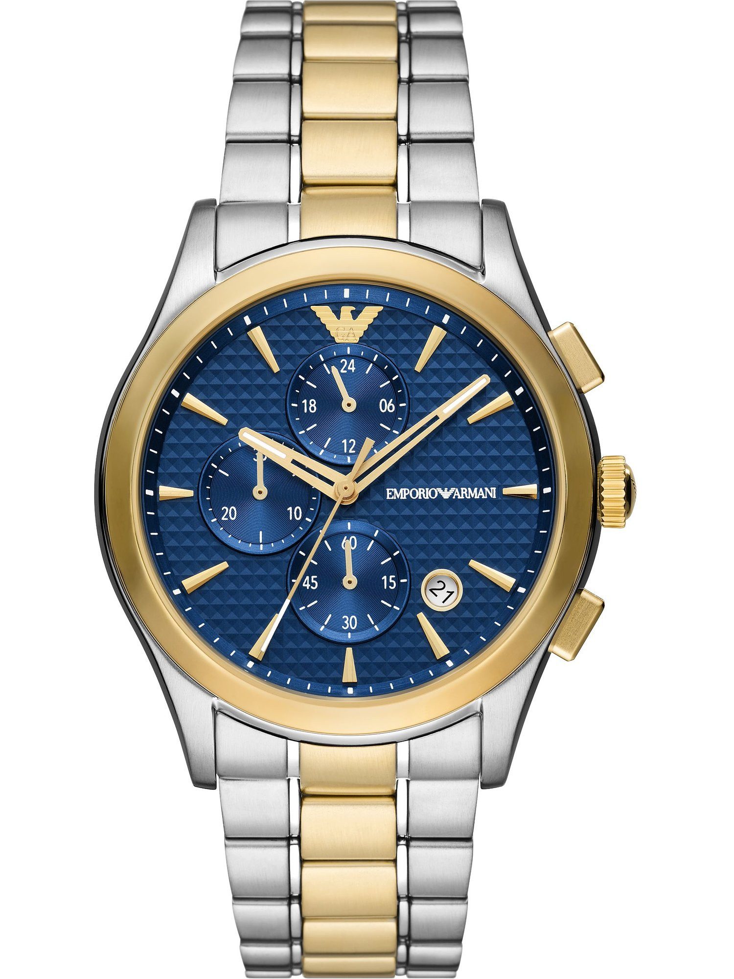 Emporio Armani Chronograph Emporio Armani Herren-Uhren Analog Quarz